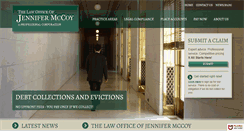 Desktop Screenshot of jennifermccoylaw.com